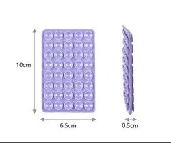 מדבקות sticky - מחזיק טלפון חדשני ורב שימושי - כריות וואקום דו צדדיות