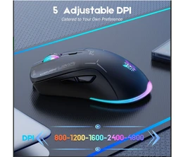 עכבר גיימינג אלחוטי/חוטי ONIKUMA CW917