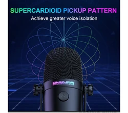 מיקרופון Onikuma M830 RGB - איכות סאונד מושלם