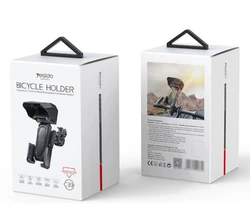 מחזיק טלפון לאופניים ואופנועים עם התאמה אוניברסלית 360 מעלות ונעילה מכנית Yesido C331