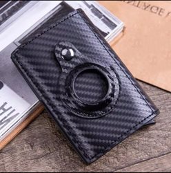 ארנק איכותי לכרטיסי אשראי עם כיס Apple Airtag