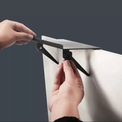 מדף עליון מתכוונן למסכי טלויזיה / מחשב