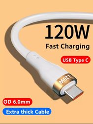 כבל USB טעינה מהיר 120W , TYPE C