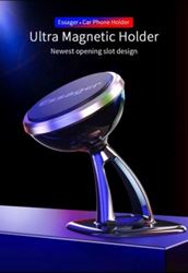 מעמד טלפון מגנטי לרכב, מתכוונן 360 מעלות