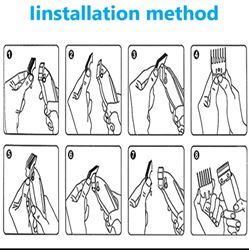 מכונת תספורת מקצועית צג דגיטלית KEMEI