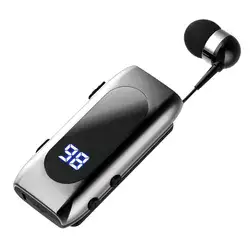 אזניה אלחוטית דיבורית בלוטוס עם חוט חוזר K55