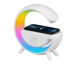 רמקול עם מטען אלחוטי 15W ותאורת לד