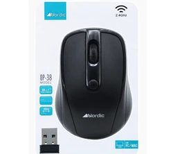 עכבר אלחוטי 2.4 GHZ דגם OP-38 מבית Nordic