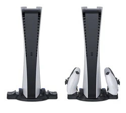 מעמד לקונסולה Sony PS5 משולב טעינה כפולה לשלטים - חברת Mimd